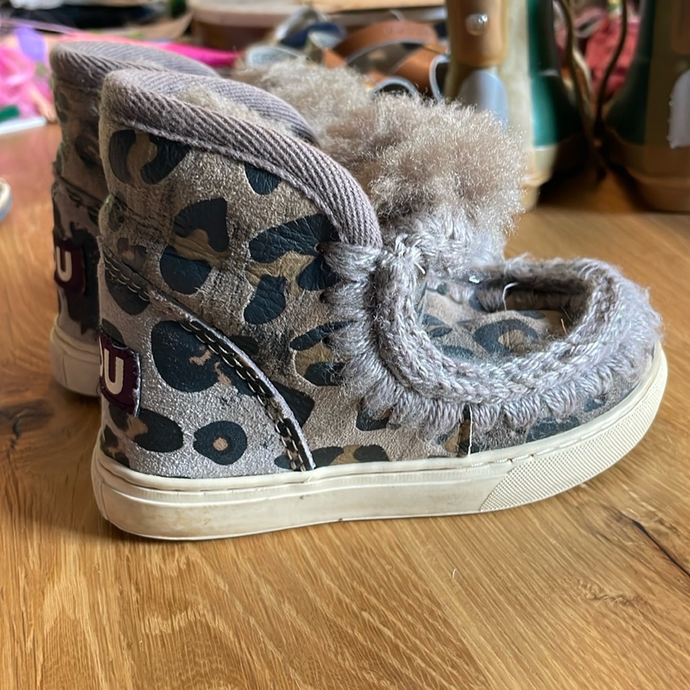 Cheetah Mou Boots